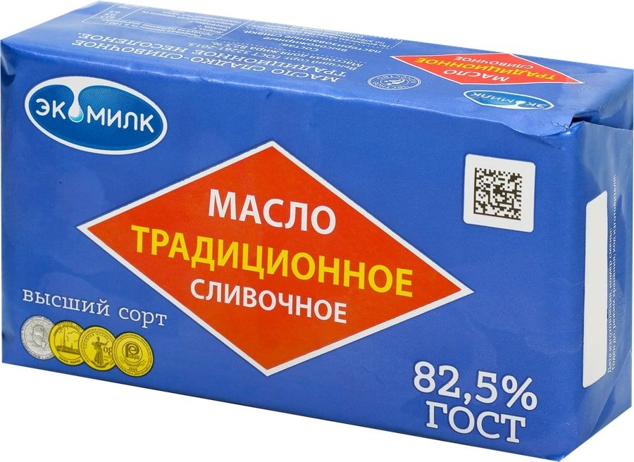 Масло Экомилк 82.5 Цена