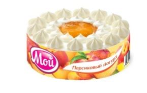 Торт Персиковый йогурт ТМ Мой 750г купить в Красноярске с доставкой в интернет-магазине "Ярбокс"