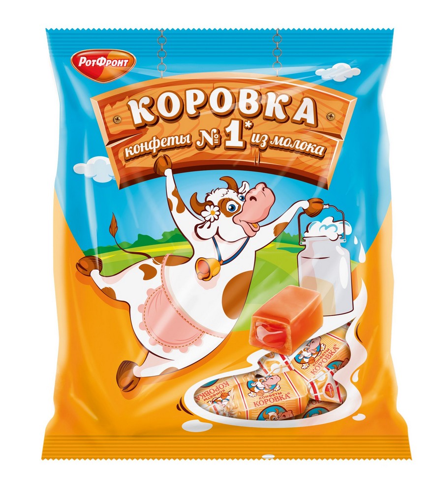 Конфеты Коровка Рот Фронт 180гр