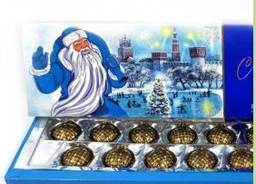 Дед Мороз Crispy line с вафельной крошкой 190г купить в Красноярске с доставкой в интернет-магазине "Ярбокс"