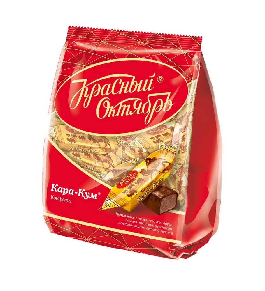 Конфеты Кара-Кум Красный Октябрь 250г купить в Красноярске с доставкой на  дом в интернет-магазине 