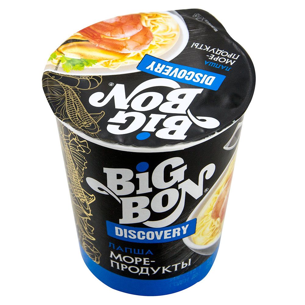 Лапша Big Bon с морепродуктами 70гр