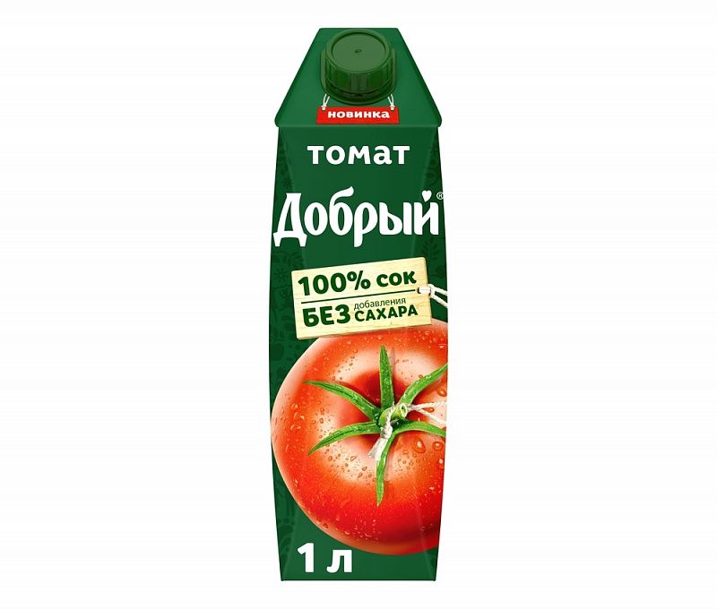 Сок добрый цена 1. Сок добрый томатный 1 л. Сок добрый томат 1л. Добрый 1л*12 томат сок. Сок добрый томат, 1 л, 12 шт.