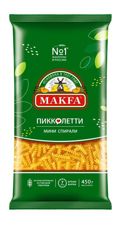 Мини Спирали Пикколетти Макфа 450г купить в Красноярске с доставкой на ...
