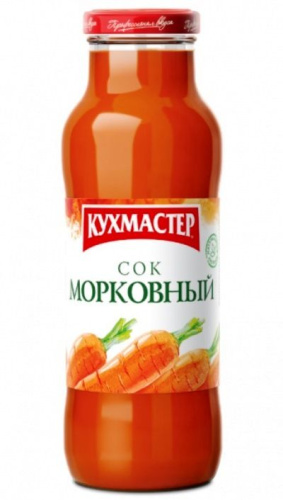 Сок Кухмастер морковный 680мл купить в Красноярске с доставкой в интернет-магазине "Ярбокс"