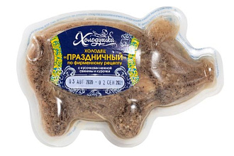 Холодец Праздничный поросенок, Холодушка 250 г купить в Красноярске с доставкой в интернет-магазине "Ярбокс"