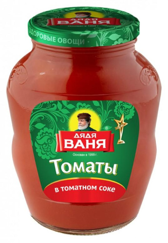 Томаты Дядя Ваня неочищенные в собственном сосу, 1800 мл купить в Красноярске с доставкой в интернет-магазине "Ярбокс"