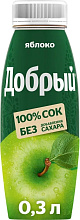 Добрый 0,3л сок Яблоко купить в Красноярске с доставкой в интернет-магазине "Ярбокс"