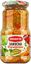 Закуска Пиканта фермерская, 530 гр купить в Красноярске с доставкой в интернет-магазине "Ярбокс"
