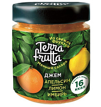 Джем TERRA FRUTTA Апельсин-Лимон-Имбирь 200г купить в Красноярске с доставкой в интернет-магазине "Ярбокс"
