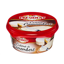 Сыр плавленый Президент Creme De Camembert БЗМЖ 50% 125 г