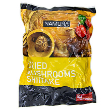 Грибы сушеные Шиитаке Namura 250г купить в Красноярске с доставкой в интернет-магазине "Ярбокс"