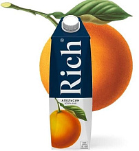 Rich 1л сок Апельсин купить в Красноярске с доставкой в интернет-магазине "Ярбокс"