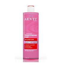 Вода AEVIT BY LIBREDERM мицеллярная розовая ROSESENSE для/тусклой/сухой кожи 400мл