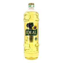 Масло подсолнечное с добавлением оливкового масла Идеал 1л купить в Красноярске с доставкой в интернет-магазине "Ярбокс"