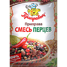 Приправа Приправыч смесь перцев, 15гр купить в Красноярске с доставкой в интернет-магазине "Ярбокс"