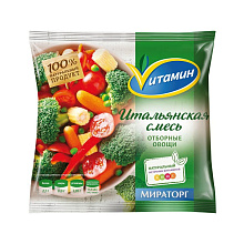 Овощная смесь Итальянская Vитамин замороженная 400г купить в Красноярске с доставкой в интернет-магазине "Ярбокс"