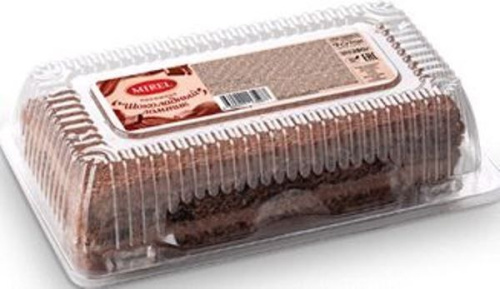 Пирожное Шоколадный ломтик Мирэль 280г купить в Красноярске с доставкой в интернет-магазине "Ярбокс"