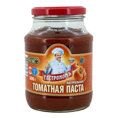 Томатная паста Гастрономъ 500г купить в Красноярске с доставкой в интернет-магазине "Ярбокс"