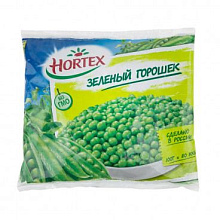 Горошек зеленый Хортекс 400г купить в Красноярске с доставкой в интернет-магазине "Ярбокс"