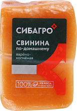 Свинина по-домашнему СибАгро, 350 гр купить в Красноярске с доставкой в интернет-магазине "Ярбокс"