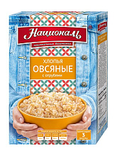 Хлопья Русский Завтрак овсяные с отрубями 400гр купить в Красноярске с доставкой в интернет-магазине "Ярбокс"
