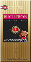 Шоколад Бушерон Superior горький с лесными ягодами 100г купить в Красноярске с доставкой в интернет-магазине "Ярбокс"