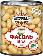 Фасоль белая натуральная ГОСТ 400гх12 купить в Красноярске с доставкой в интернет-магазине "Ярбокс"