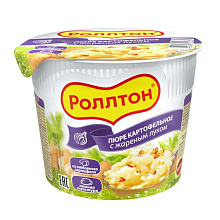 Пюре картофельное Роллтон жареный лук 40г купить в Красноярске с доставкой в интернет-магазине "Ярбокс"