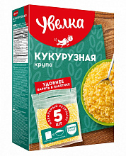 Крупа кукурузная Увелка 5 пакетиков по 80г купить в Красноярске с доставкой в интернет-магазине "Ярбокс"