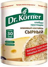 Хлебцы Dr. Korner злаковый коктейль сырные 100гр
