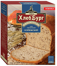 Мучной полуфабрикат Хлеб пшеничный Норвежский ХлебБург 400гр купить в Красноярске с доставкой в интернет-магазине "Ярбокс"