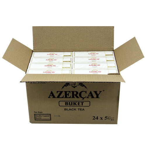 Чай черный Азерчай букет 25 пакетиков по 2г купить в Красноярске с доставкой на дом в интернет-магазине "Ярбокс"