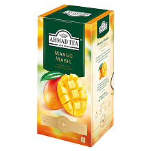 Чай черный Ахмад Магия манго 25 пакетиков по 1,5г купить в Красноярске с доставкой на дом в интернет-магазине "Ярбокс"