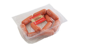 Сардельки Нежные п/а МГС ТМ Мясная тема купить в Красноярске с доставкой в интернет-магазине "Ярбокс"