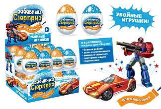 Яйцо сюрприз для мальчиков, 20 гр купить в Красноярске с доставкой в интернет-магазине "Ярбокс"