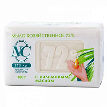 Мыло хозяйственное Невская Косметика 72% 180г пальмовое масло