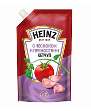 Кетчуп Heinz с чесноком и пряностями 320г купить в Красноярске с доставкой в интернет-магазине "Ярбокс"