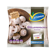 Шампиньоны резаные Vитамин 400гр купить в Красноярске с доставкой в интернет-магазине "Ярбокс"