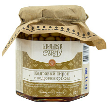 Сироп кедровый с кедровым орехом Тайгарика 165мл купить в Красноярске с доставкой в интернет-магазине "Ярбокс"