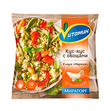 Кус-кус с овощами Vитамин в соусе "Марокко" замороженный 400г купить в Красноярске с доставкой в интернет-магазине "Ярбокс"