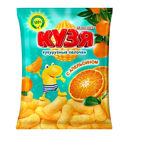 Кузя Лакомкин кукурузные палочки сочный апельсин 100 гр купить в Красноярске с доставкой в интернет-магазине "Ярбокс"