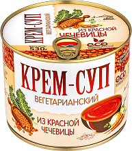 Крем-суп вегетарианский из красной чечевицы Экофуд Армения 530г