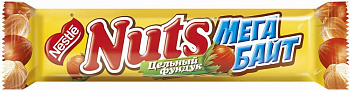 Батончик Nuts, 66 гр купить в Красноярске с доставкой в интернет-магазине "Ярбокс"