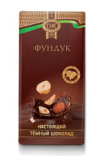 Шоколад темный "Приморский кондитер" с фундуком 100г купить в Красноярске с доставкой в интернет-магазине "Ярбокс"