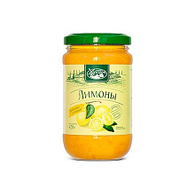 Бабушкин хуторок Лимоны дробленные с сахаром ст/б 420