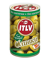 ITLV Оливки зеленые без косточки 314мл