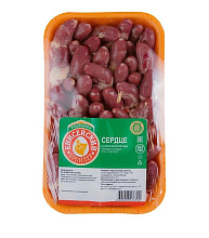 Сердечки куриные охлаждённые 0,6 кг Енисейский Бройлер купить в Красноярске с доставкой в интернет-магазине "Ярбокс"