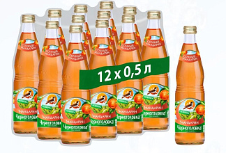 Напиток газированный Лимонад Мандарин Черноголовка 500мл купить в Красноярске с доставкой в интернет-магазине "Ярбокс"