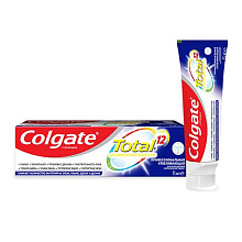 Зубная паста COLGATE TOTAL 12 профессиональное отбеливание 75мл